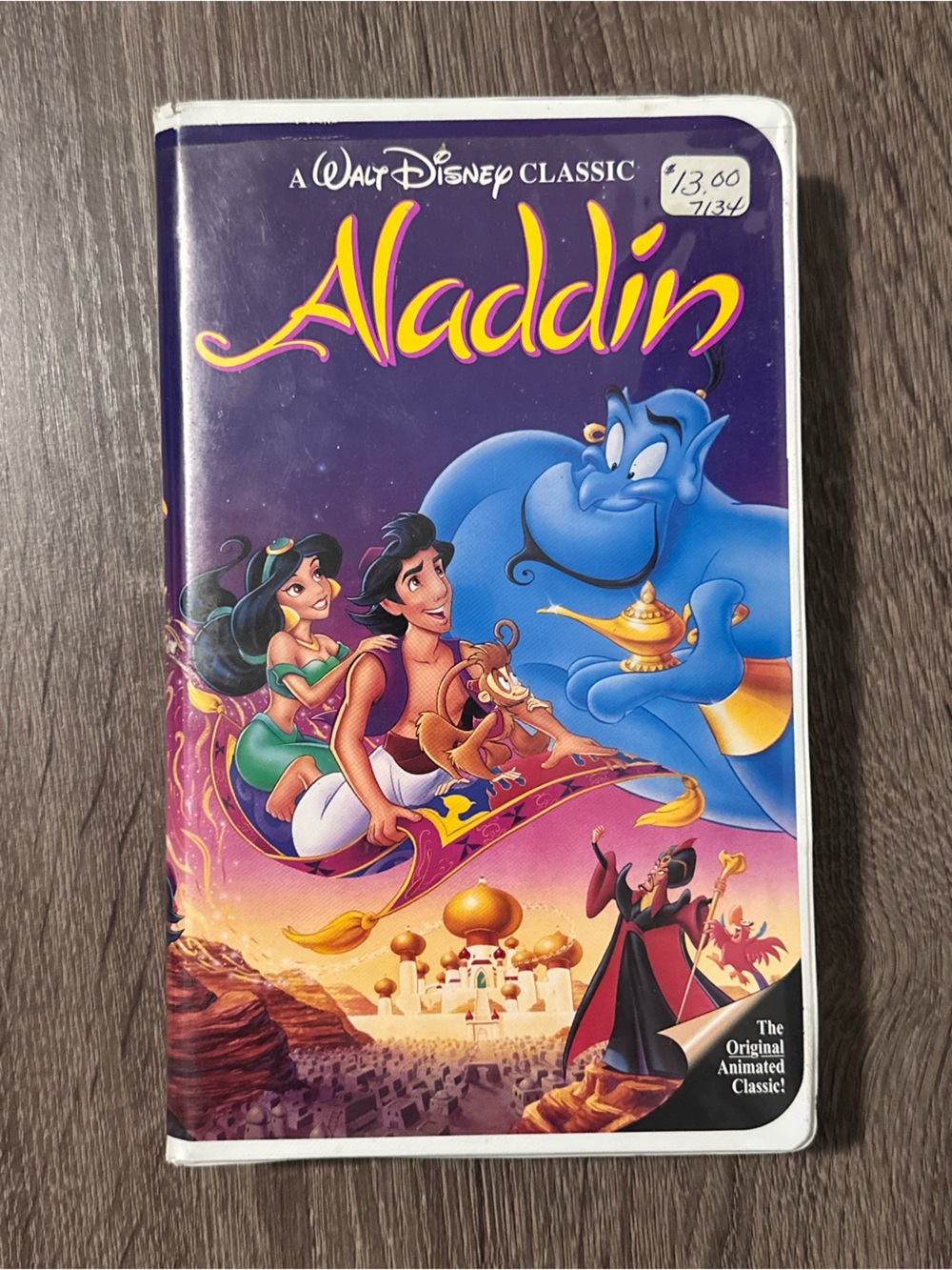 Disney Aladdin VHS - Black Diamond